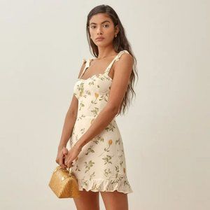 Reformation Christine Dress in Citron